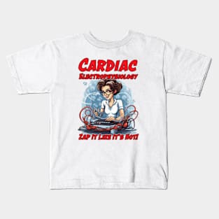 Cardiac Electrophysiology - Zap It Like It's Hot! Kids T-Shirt